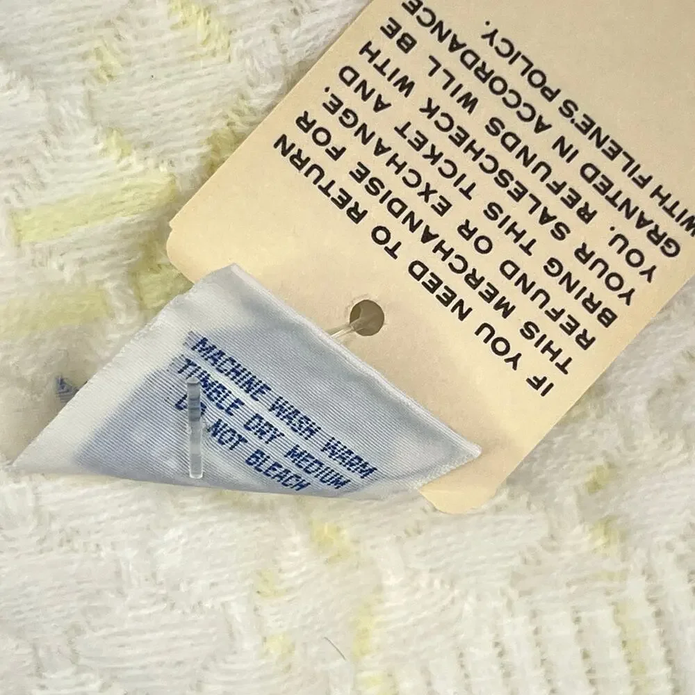 Vintage Deadstock Babycrest Baby Blanket